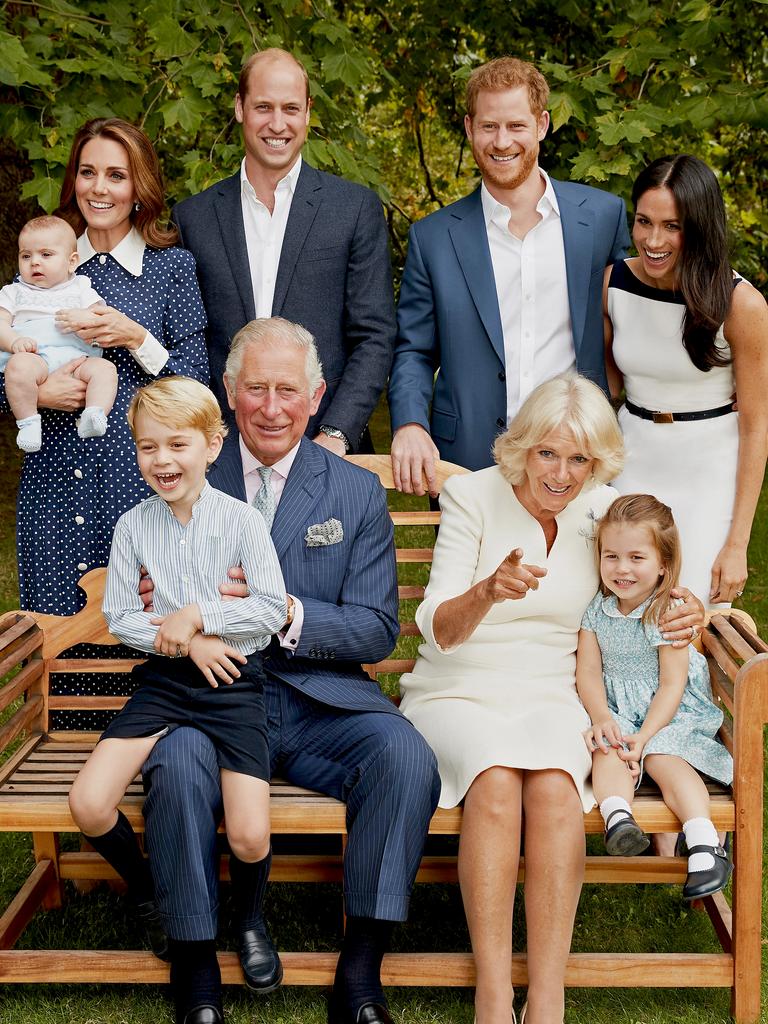 In a break from tradition, the photos seemed casual and fun. Picture: Chris Jackson / Clarence House via Getty Images.