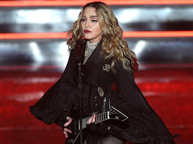 Madonna promises music, art and mischief with her upcoming show. Picture: Graham Denholm/Getty Images