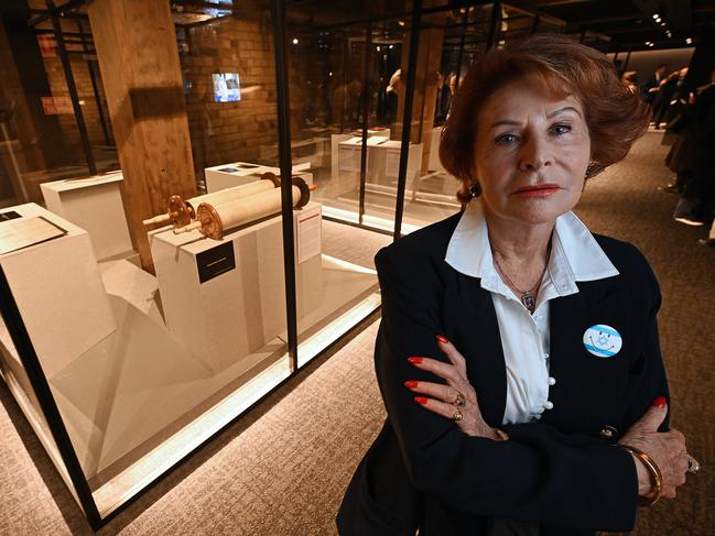 Holocaust survivor Suzi Smeed has written a book about her survival. Picture: Lyndon Mechielsen