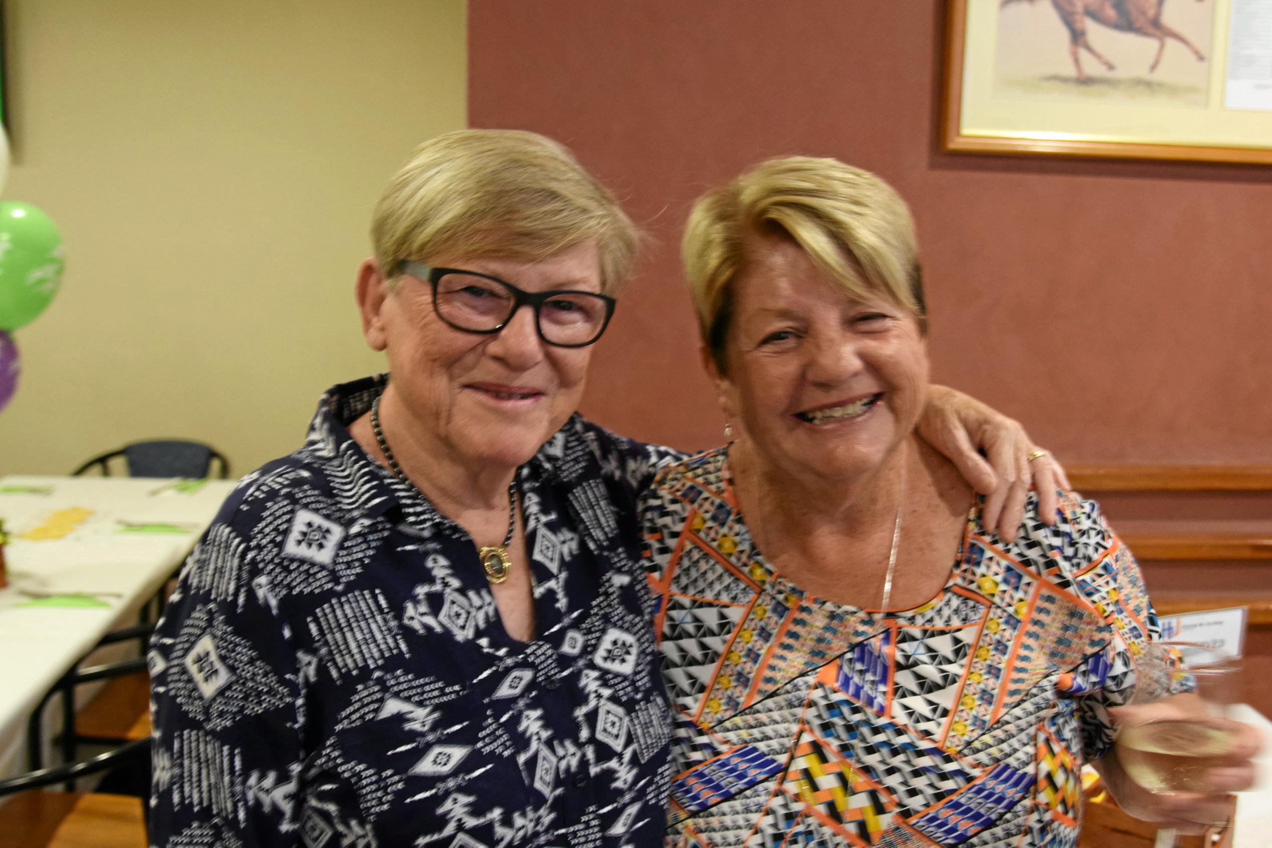 Ann Ellis and Sharon Warren. Picture: Michael Nolan