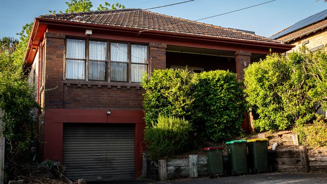 This home has been labelled one of Sydney’s most haunted houses. Picture Thomas Lisson