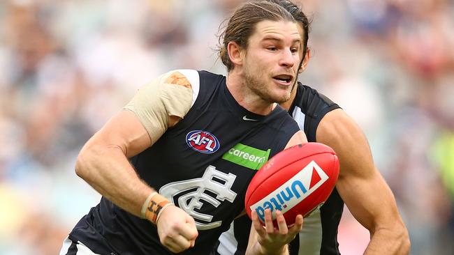 Bryce Gibbs wanted out of Carlton. Picture: Getty Images