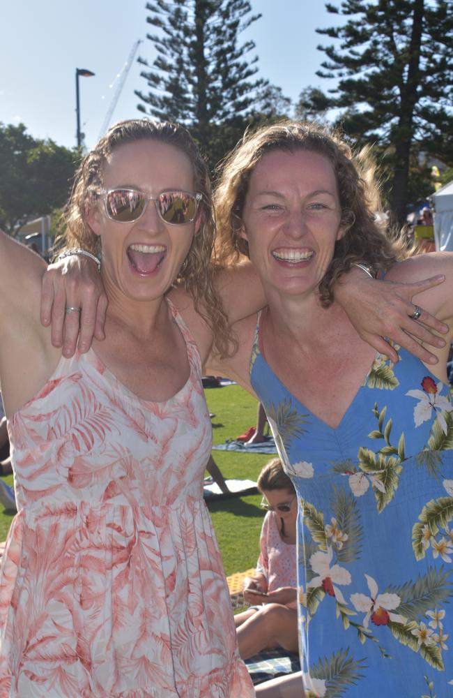 Em and Neen Lund at the 2022 Caloundra Music Festival. Photo: Elizabeth Neil