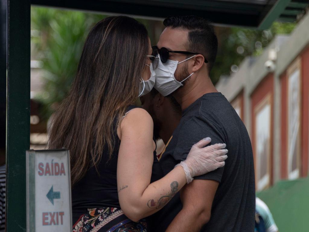 The man, not pictured, is said to be in a ‘blind panic’ his wife is about to uncover his extra marital activity. Picture: MAURO PIMENTEL / AFP