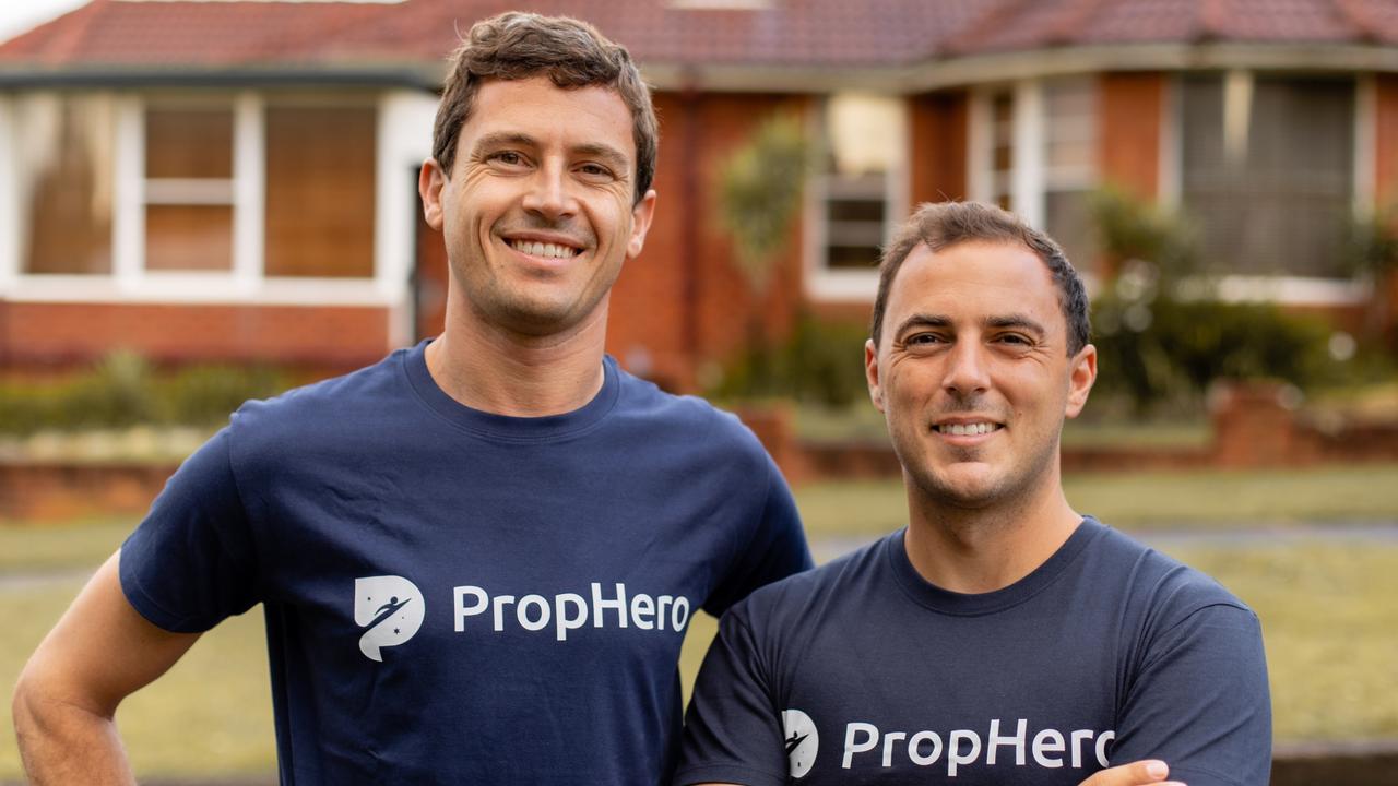 PropHero co-founders Pablo Gil Brusola and Mickael Roger. Picture: Supplied.