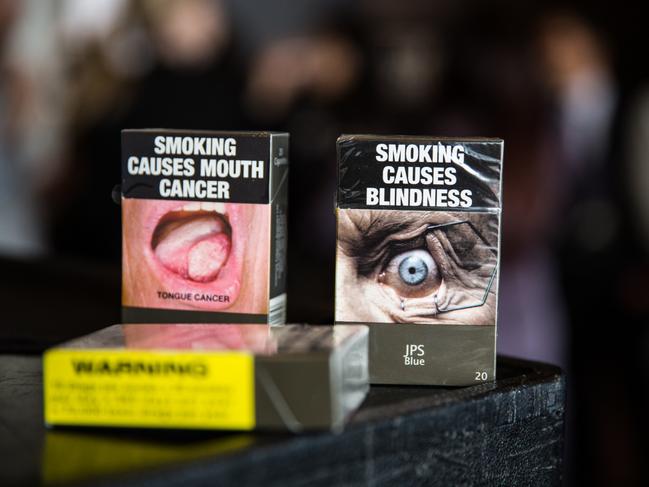 *FILEPIX* General editorial generic stock image of Australian cigarette and smoking packaging. Picture: NewsWire