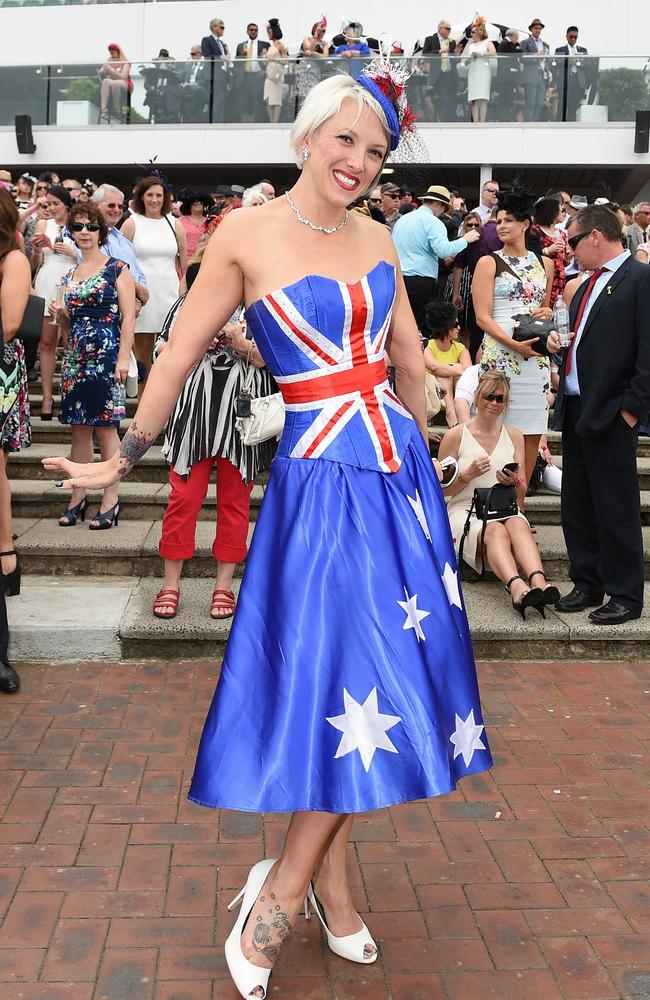 Zoltina -J Necdwik at the 2014 Melbourne Cup. Picture: Jake Nowakowski