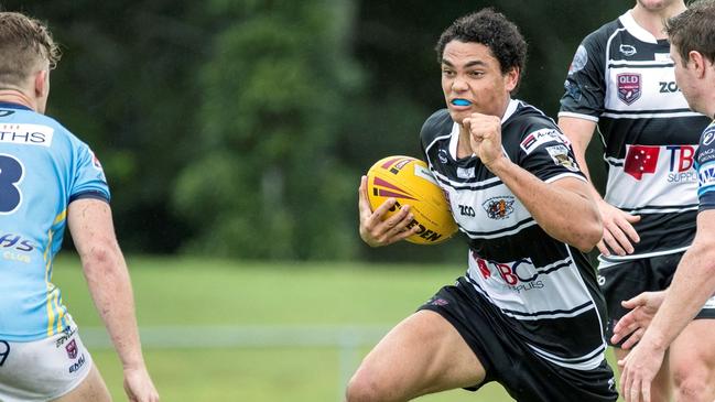 Xavier Coates in action for Tweed Heads.