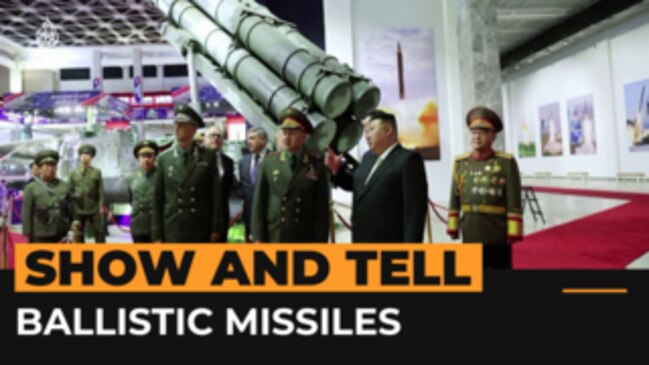 Kim Jong Un Shows Russian Defence Minister Banned Missiles The Australian 