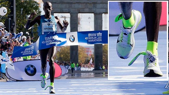 Nike shoe insole fail costs runner Eliud Kipchoge world record at