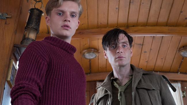 Cillian Murphy (right) in Dunkirk. Murphy is expected to be in Nolan’s next film. Picture: Warner Bros.