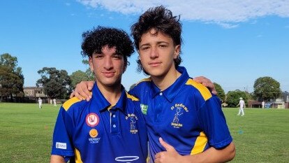 Hady Hegazy and Harry Ryan are expected to play big roles for St Andrews Pascoe Vale this season. Photo: Supplied.