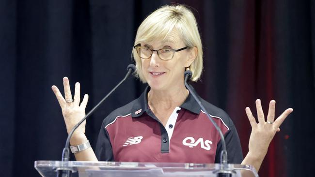 Chelsea Warr was CEO of the Queensland Academy of Sport. Picture: Steve Pohlner