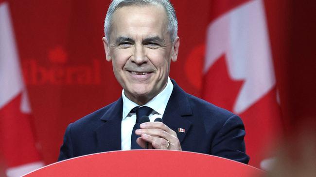 Incoming Canadian prime minister Mark Carney. Picture: Dave Chan/AFP