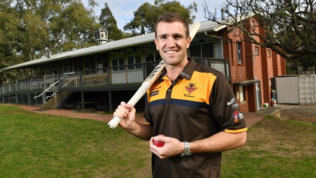 Elliot Opie will captain Kensington this upcoming grade cricket season after Jake Brown, who skippered the team for 11 years, stepped down. Picture: AAP/Keryn Stevens