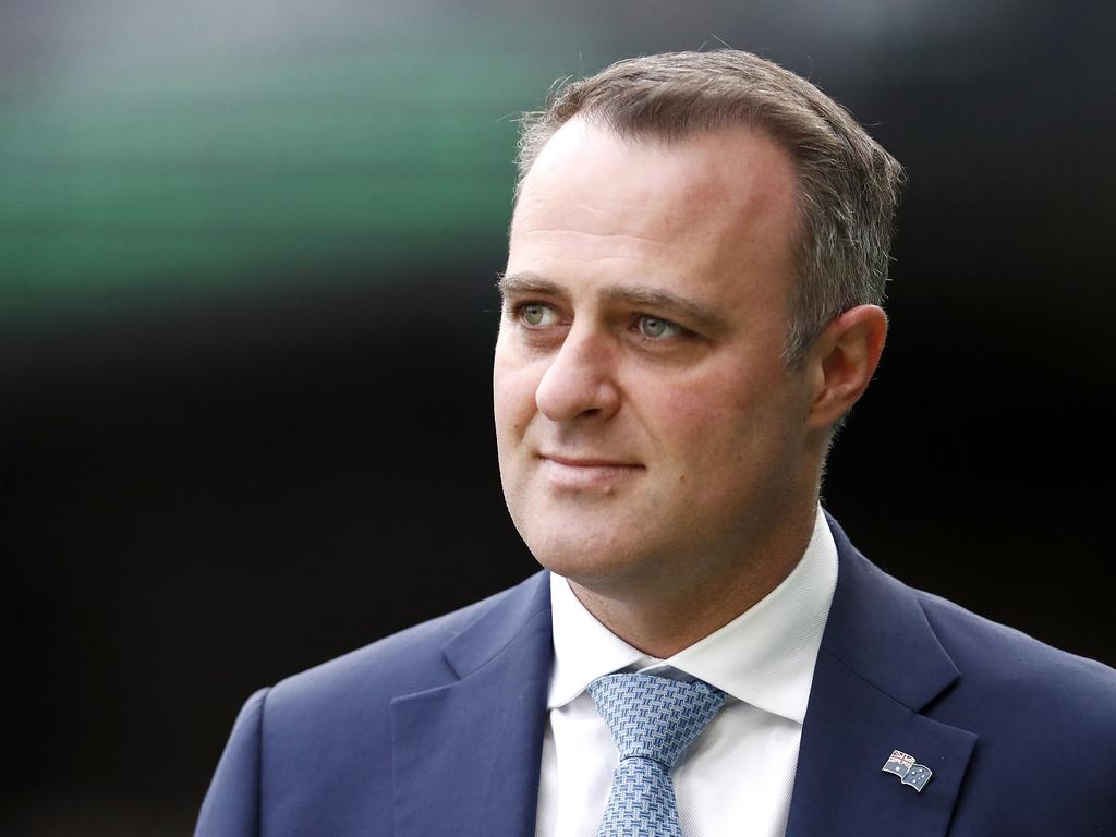 Goldstein MP Tim Wilson has lashed out on social media as he faces a challenge from former foreign correspondent Zoe Daniel. Picture: Darrian Traynor/Getty Images