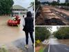 650mm in 24 hours: Bruce Hwy washed away, cars swept off roads in major flood emergency