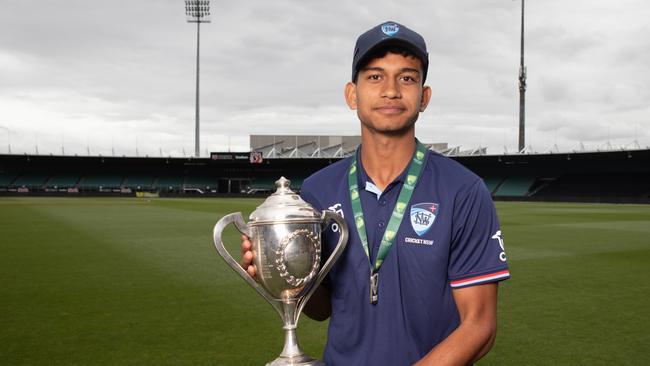 NSW Metro captain Yash Deshmukh led his side with a man-of-the-match performance. Picture: Linda Higginson/Cricket Australia