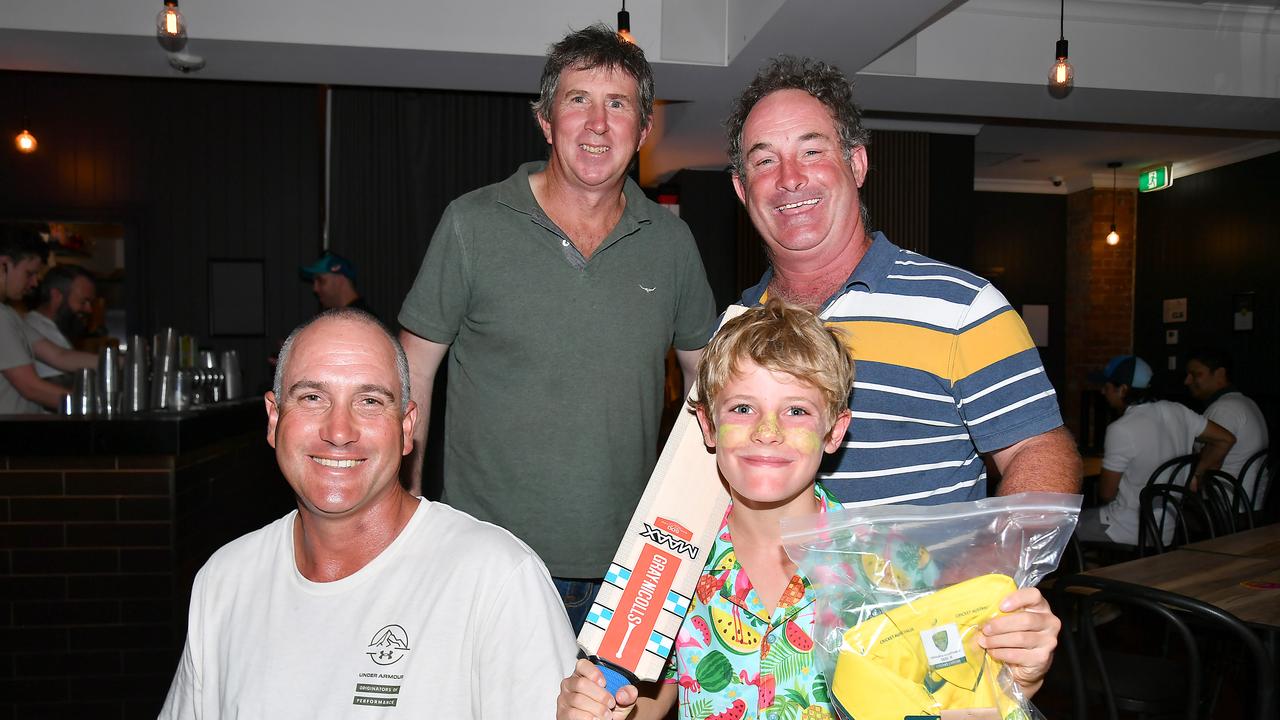 People at Easy Times Brewing ahead of day one of the Gabba Test vs. the West Indies. Thursday January 25, 2024. Picture, John Gass