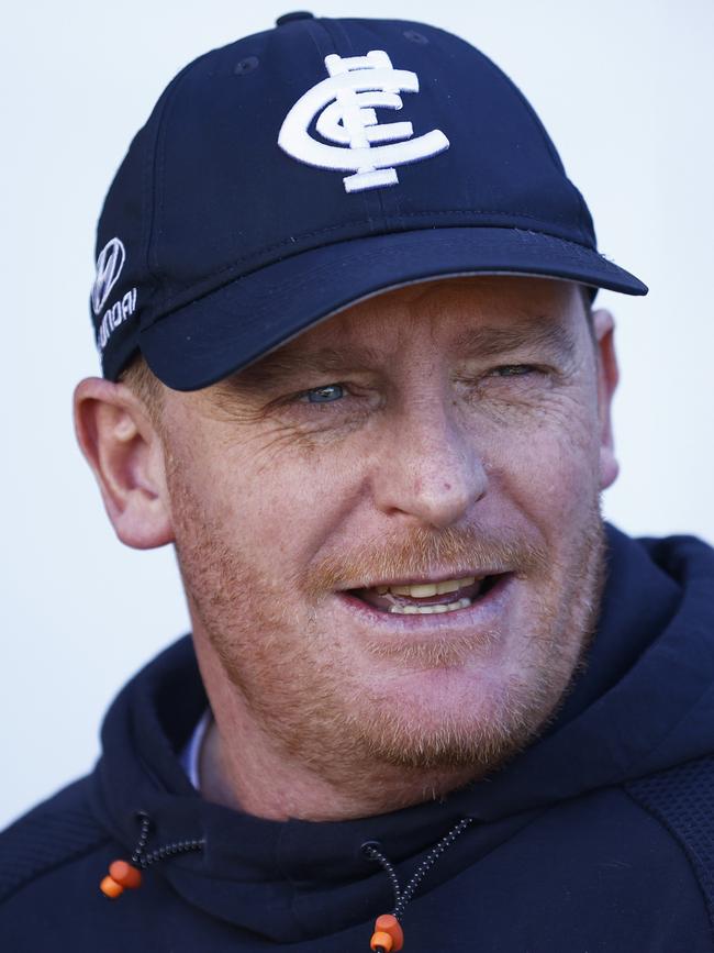 Michael Voss was given a second chance at coaching by Carlton.