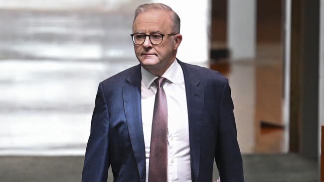 Prime Minister Anthony Albanese is again under pressure over its immigration policy. Picture: NewsWire / Martin Ollman