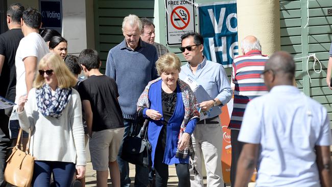 Hill Shire Council Election. (AAP Image/ Jeremy Piper)