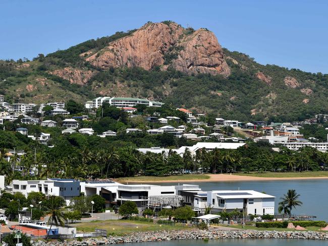 View of Townsville and Castle Hill from the roof of Ardo. Picture: Evan Morgan