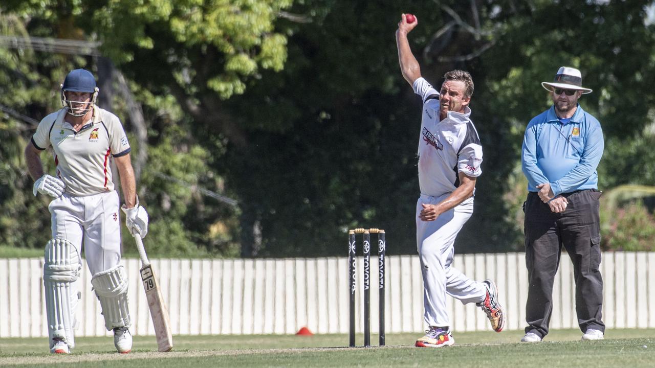 Cameron Moodie bowls for Souths.