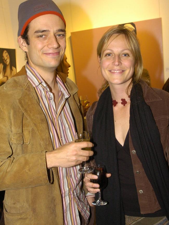 YOUNG LOVE: Ben Winspear and Marta Dusseldorp in 2005.