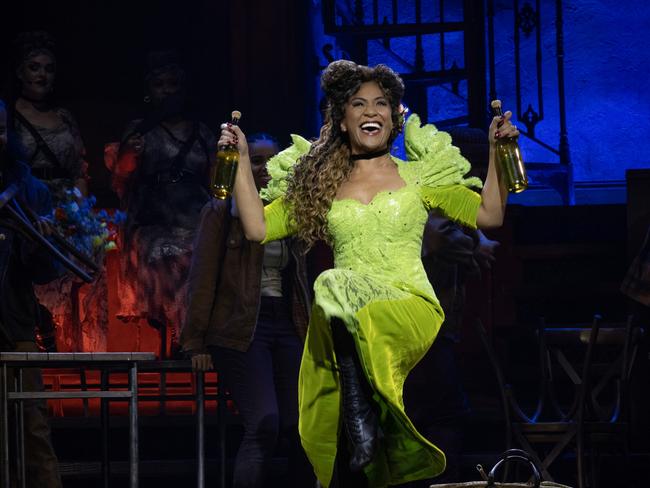 Production images of Elenoa Rokabaro in Hadestown. Picture: Lisa Tomasetti