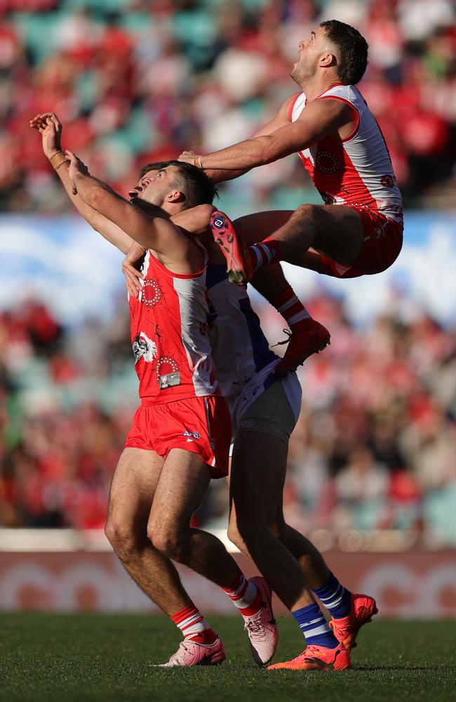 Tom Papley was the star. Picture: Jason McCawley/AFL Photos