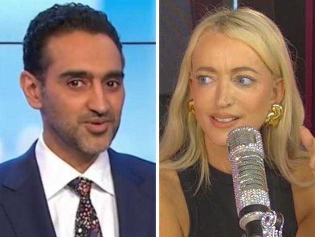 Waleed Aly and Jackie O.