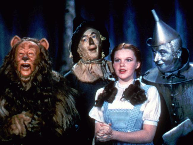 Garland as Dorothy in The Wizard of Oz.