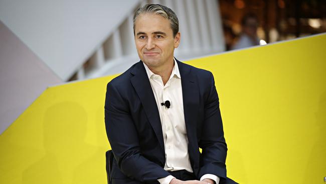 CBA, led by CEO Matt Comyn, has seen some strange trading recently. Picture: Adam Yip