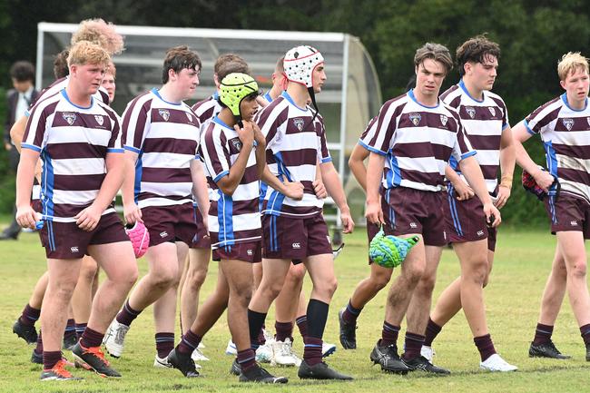 TAS First XV rugby, St Paul's School v John Paul College. Saturday May 10, 2025. Picture, John Gass