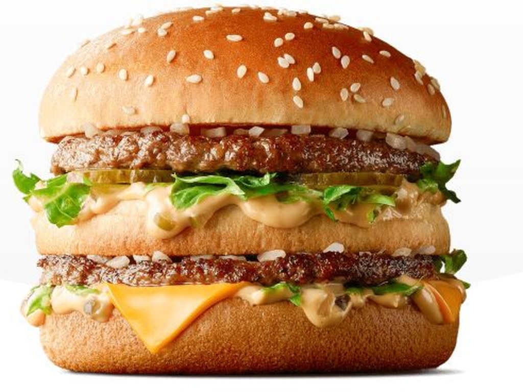 A McDonald’s Australian burger. The new Australoian burger formulation with brioche buns will go global.