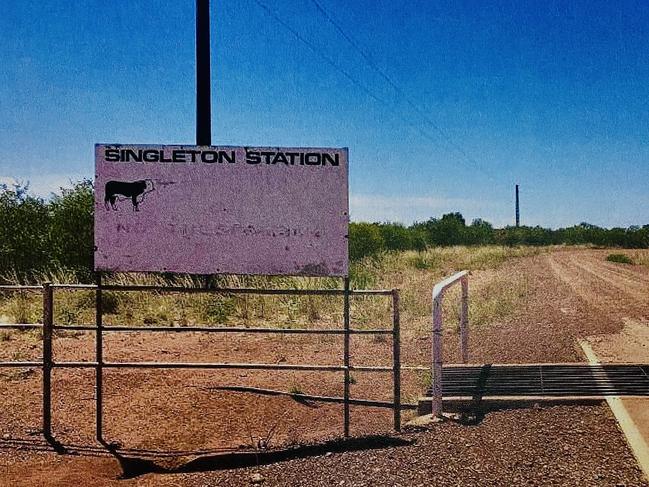 Singleton station 120kms from Tennant Creek SUPPLIED