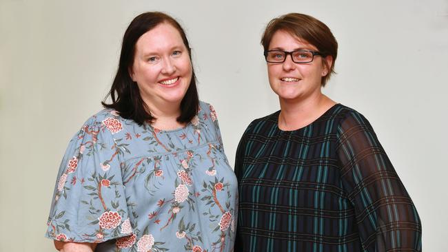 Daily Mercury Editor Rae Wilson and Deputy Editor Tara Miko. Picture: Tony Martin