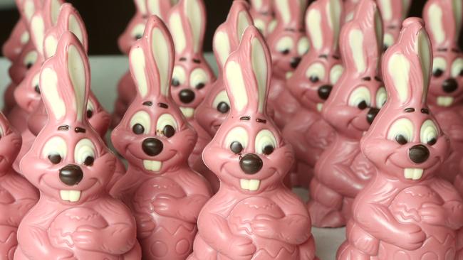 The Ruby bunnies are tipped to be the chocolate of choice this Easter. Picture: Jono Searle