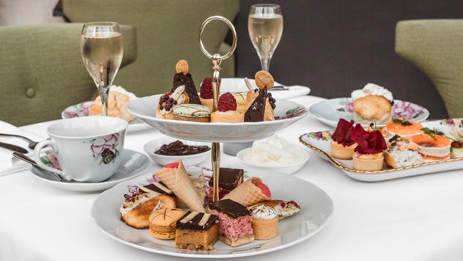 High Tea at The Islington Hotel in Hobart. Picture: Paul Yonna