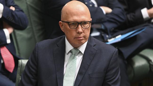 Opposition Leader Peter Dutton. Picture: Martin Ollman / NCA NewsWire