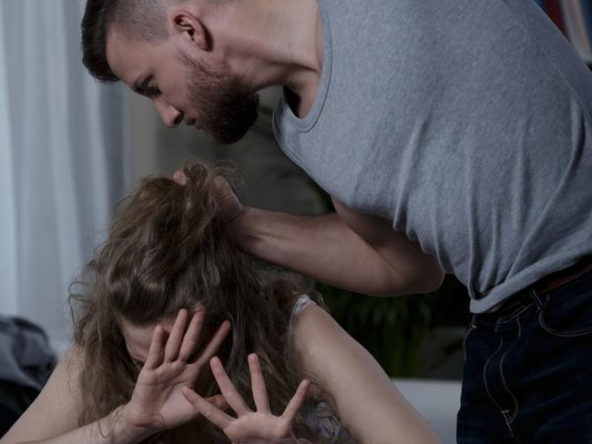 Domestic violence, hair pulling generic. Photo: iStock