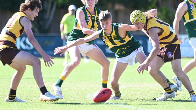 Aspley Hornets player Calen Harrop playing last season. Picture, John Gass