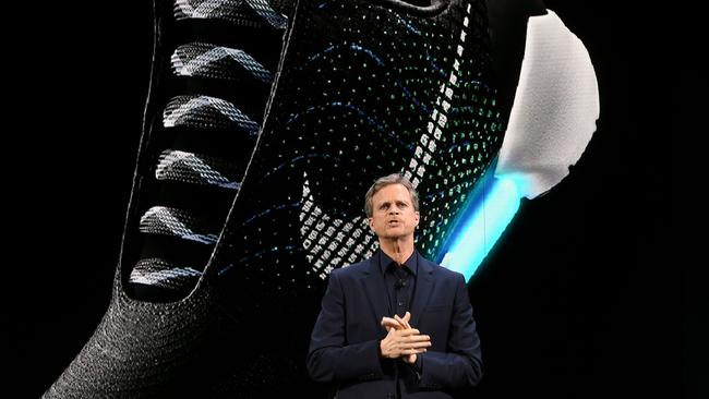 Nike president and CEO Mark Parker. Pic: AFP