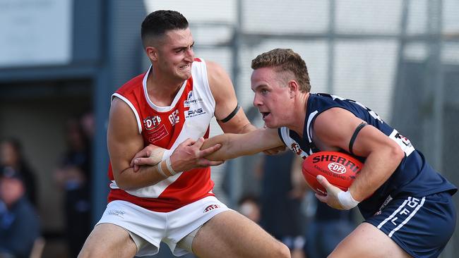 Adam Del Busso (left) has joined Pascoe Vale. Picture: Josie Hayden