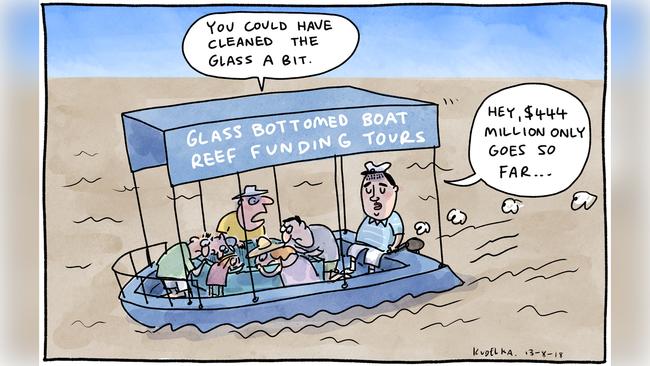 Jon Kudelka Letters page cartoon for 13-08-2018Version: Letters Cartoon  (1280x720 - Aspect ratio preserved, Canvas added)COPYRIGHT: The Australian's artists each have different copyright agreements in place regarding re-use of their work in other publications.Please seek advice from the artists themselves or the Managing Editor of The Australian regarding re-use.