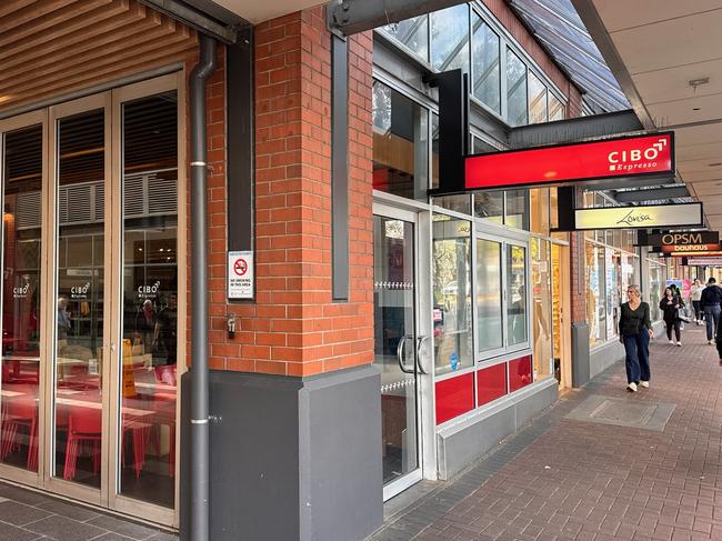 Cibo cafe Norwood closed. Picture: Roy VanDerVegt