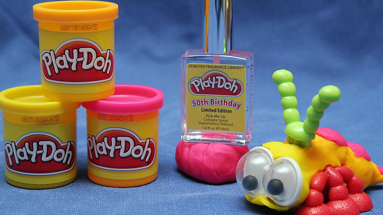 To celebrate its 50th birthday in 2006, the company produced Play-Doh cologne (perfume), which smelled just like Play-Doh!