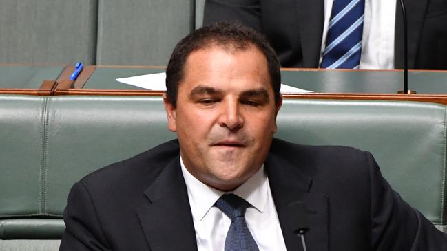 Liberal Member for Barker Tony Pasin. Picture: AAP Image/Mick Tsikas