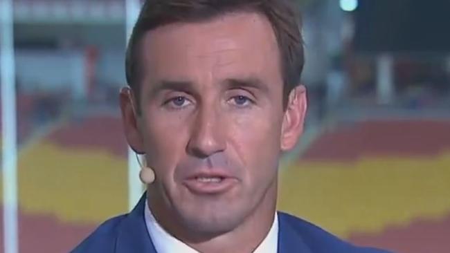 Andrew Johns was feeling “sick” after the decider.